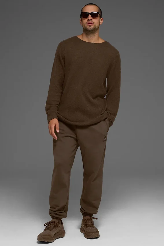 Camisa de manga larga Cashmere Reform - Espresso