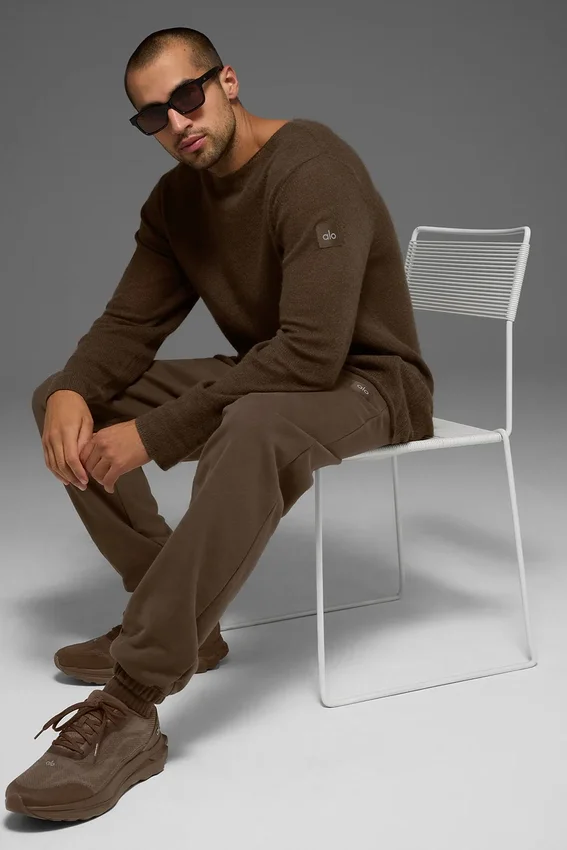 Camisa de manga larga Cashmere Reform - Espresso