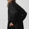 Camisa de manga larga con botones Real Deal de algodón - Negro