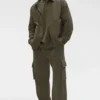 Camisa larga Torrent - Olive Tree