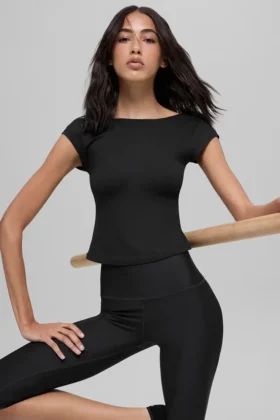 Camiseta Alosoft Back for More - Negro