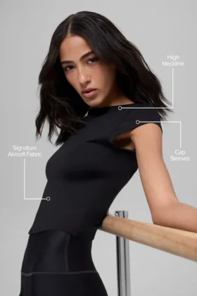 Camiseta Alosoft Back for More – Negro