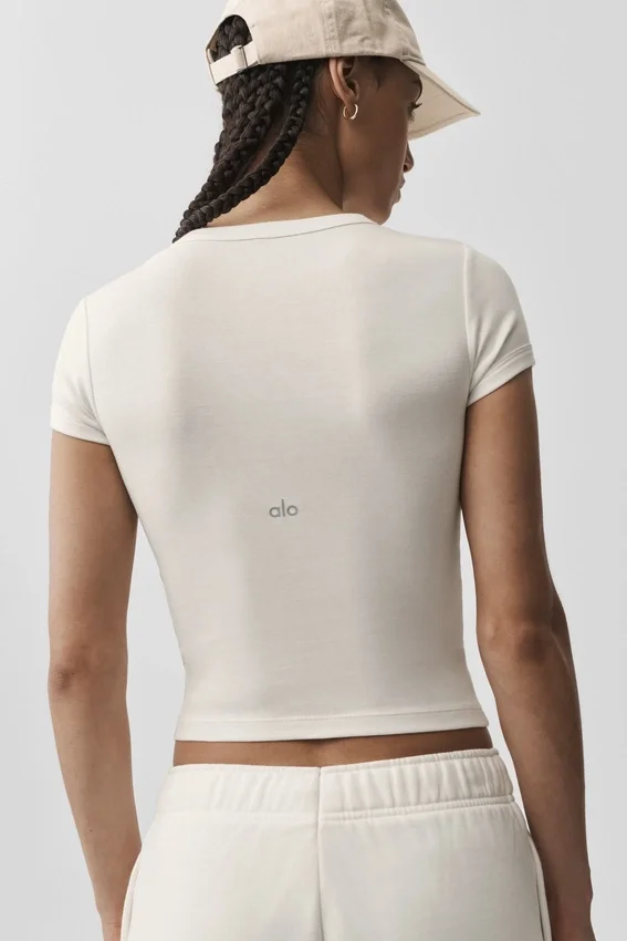 Camiseta atemporal - Marfil