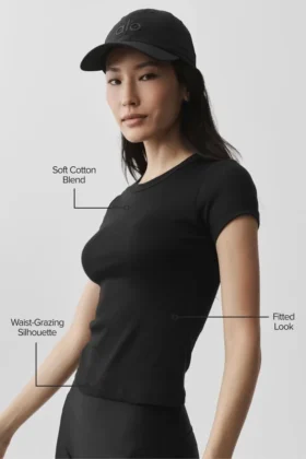 Camiseta atemporal – Negro