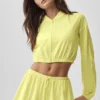 Camiseta corta y fresca con cremallera completa - Sol