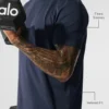 Camiseta de cuello redondo y manga corta Conquer Reform - Azul marino