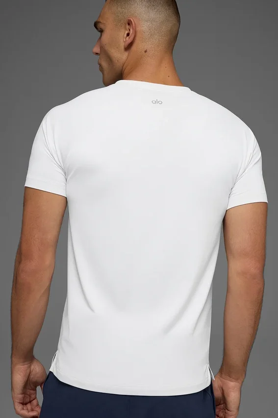 Camiseta de cuello redondo y manga corta Idol - Blanco