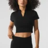 Camiseta de invierno sin costuras, cálida y suave — Negro