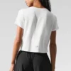 Camiseta de manga corta «All Day» corta - Blanco