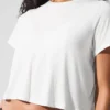 Camiseta de manga corta «All Day» corta - Blanco