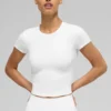 Camiseta de manga corta Alo Softsculpt Precision - Blanco