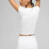 Camiseta de manga corta Alo Softsculpt Precision - Blanco
