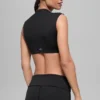 Camiseta de manga corta con cuello redondo Alo Softsculpt - Negro