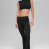 Camiseta de manga corta con cuello redondo Alo Softsculpt - Negro