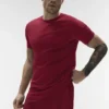 Camiseta de manga corta con cuello redondo Alo Vapor - Garnet
