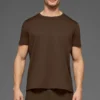 Camiseta de manga corta con cuello redondo Conquer Reform - Espresso