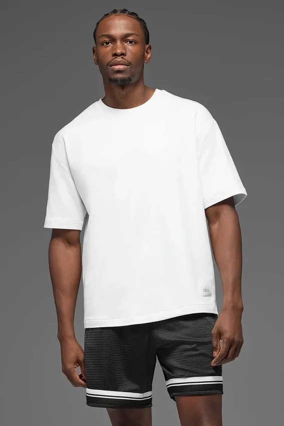 Camiseta de manga corta Double Take - Blanco