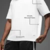 Camiseta de manga corta Double Take - Blanco