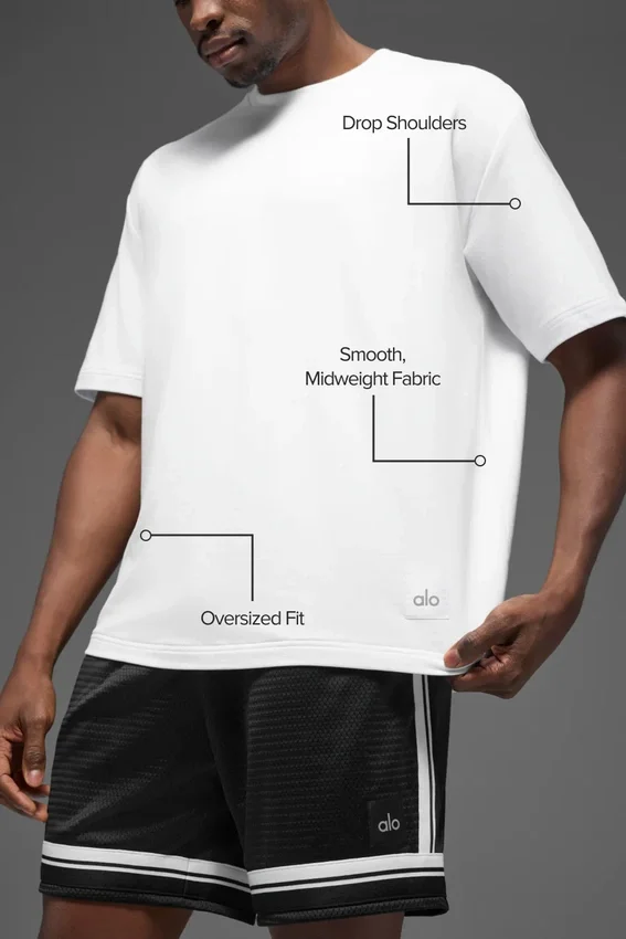 Camiseta de manga corta Double Take - Blanco