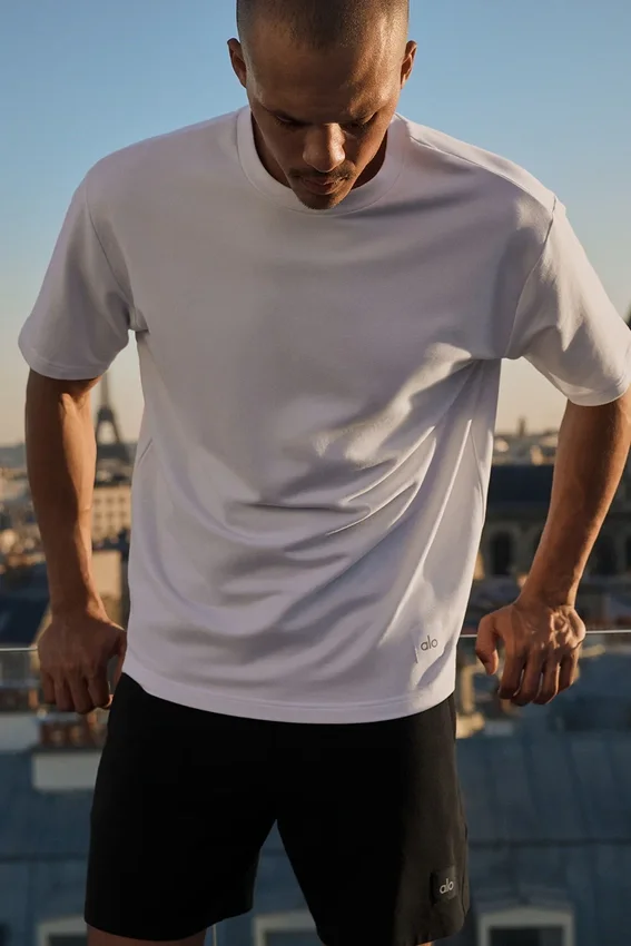 Camiseta de manga corta Double Take - Blanco