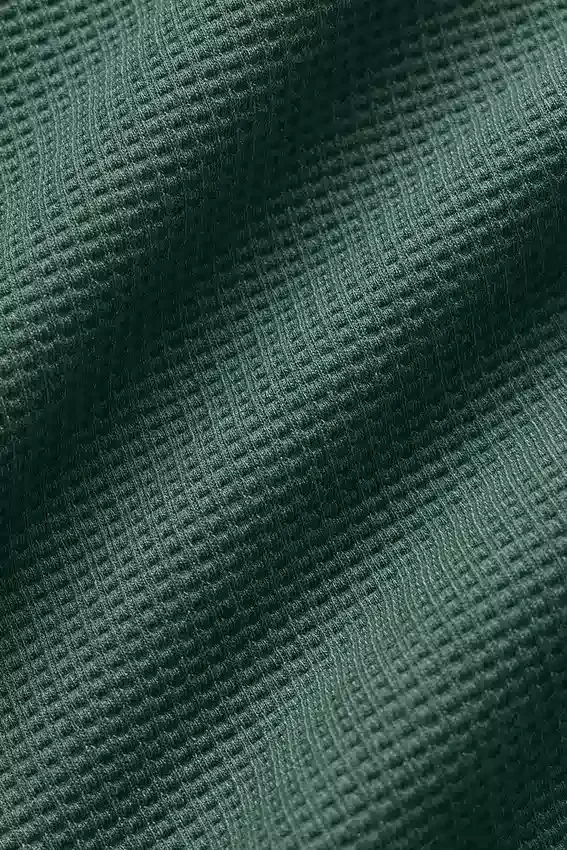 Pantalones jogger Waffle Weekend Escape - Verde trébol