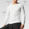 Camiseta de manga larga Triumph - Blanco