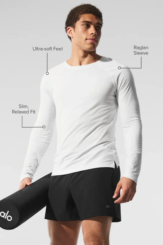 Camiseta de manga larga Triumph - Blanco