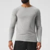 Camiseta de manga larga Triumph - Gris jaspeado deportivo