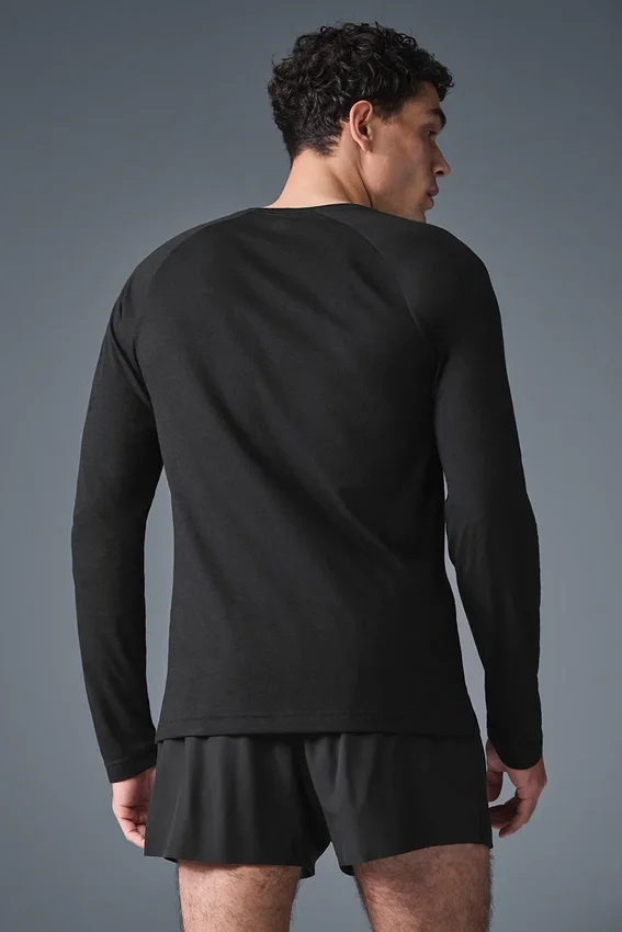 Camiseta de manga larga Triumph - Negro