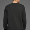 Camiseta de manga larga Waffle Lounge - Negro