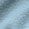 Camiseta de pantalones cortos de manga corta sin costuras, cálida y mullida para el invierno - Azul celestial