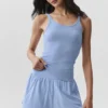 Camiseta de tirantes Adore acanalada - Azul Provenza claro