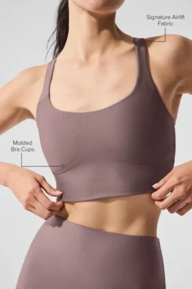 Camiseta de tirantes Airlift Sleek – Color champiñón