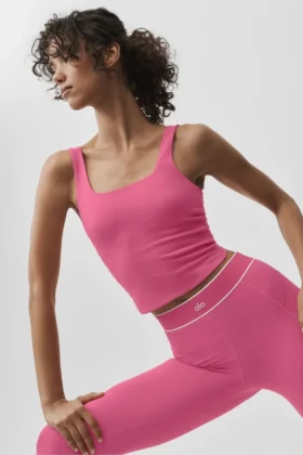 Camiseta de tirantes Alo Softsculpt Precision - Rosa Paraíso
