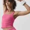 Camiseta de tirantes Alo Softsculpt Precision - Rosa Paraíso