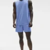 Camiseta de tirantes Alo Vapor Muscle - Azul Provenza