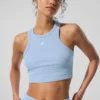 Camiseta de tirantes Aspire - Azul concha/Blanco