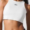 Camiseta de tirantes Aspire - Blanco/Negro