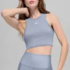 Camiseta de tirantes Aspire - Escarcha invernal/Blanco