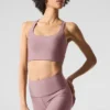 Camiseta de tirantes con sostén Airlift Sleek - Cuarzo ahumado