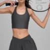 Camiseta de tirantes con sostén Airlift Super Sleek - Antracita