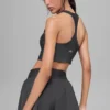 Camiseta de tirantes con sostén Airlift Super Sleek - Antracita