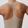 Camiseta de tirantes con sostén Airlift Super Sleek - Gravel