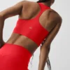 Camiseta de tirantes con sujetador Airlift Super Sleek - Rojo brillante