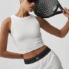 Camiseta de tirantes con sujetador Sway - Blanco