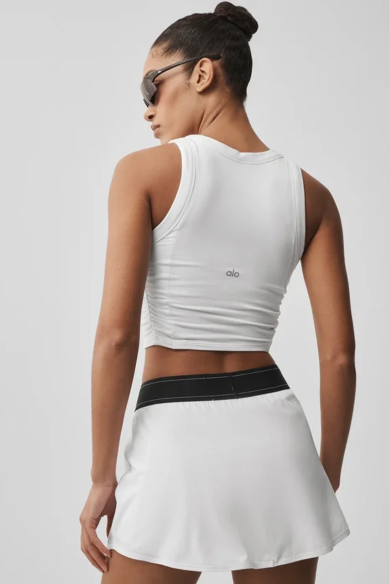 Camiseta de tirantes con sujetador Sway - Blanco