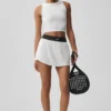Camiseta de tirantes con sujetador Sway - Blanco