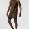 Camiseta de tirantes Conquer - Espresso