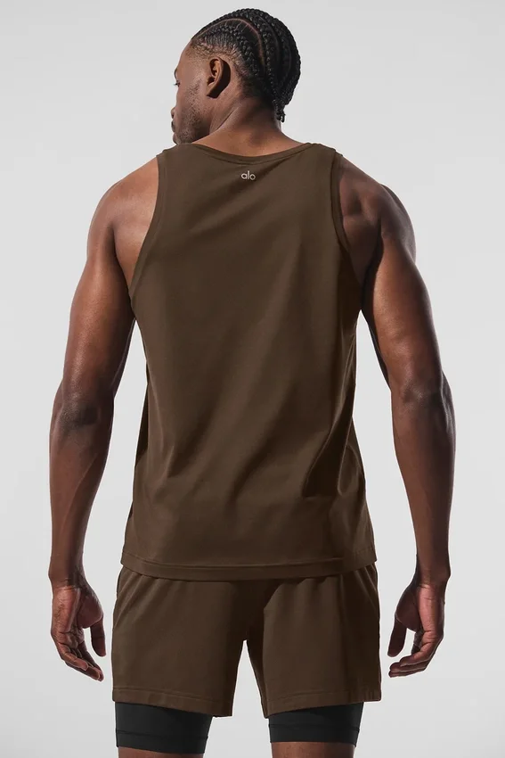 Camiseta de tirantes Conquer - Espresso
