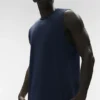 Camiseta de tirantes Conquer Muscle - Azul marino